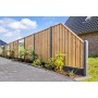 Grenen geïmpregneerde schutting 19-planks 180 x 180 cm