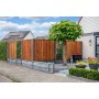 Hardhouten schutting 19-planks 180 x 180 cm