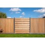 Hardhouten schutting 15-planks 180 x 180 cm