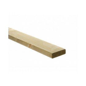 Vuren geïmpregneerde lat geschaafd 28x95mm