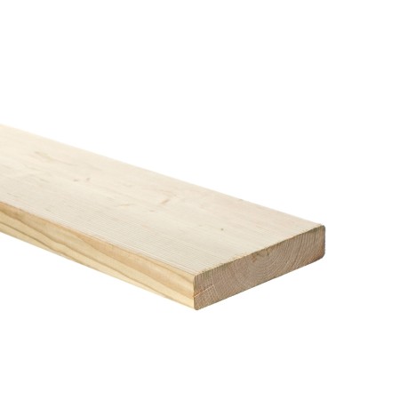 Vuren geïmpregneerde vlonderplank glad 28x145mm
